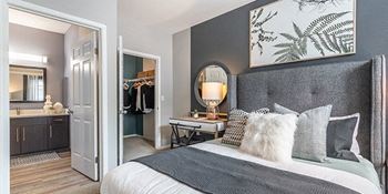 Comfortable Bedroom With Closet at Pallas Townhomes & Apartments, Beaverton, 97003